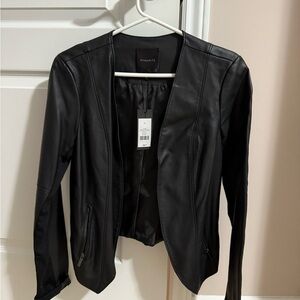 Dynamite Leather Blazer